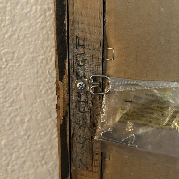 Rustic Wooden Frame Sylvan Lake Top Notch Peak Yellowstone Vtg 30s Haynes Print - Picture 6 of 7